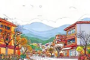 档案编辑桌上摊开的时间线便签与剪报板